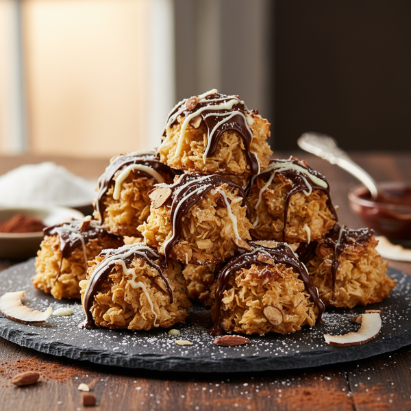 Crispy Chocolate Coconut Delights recipe