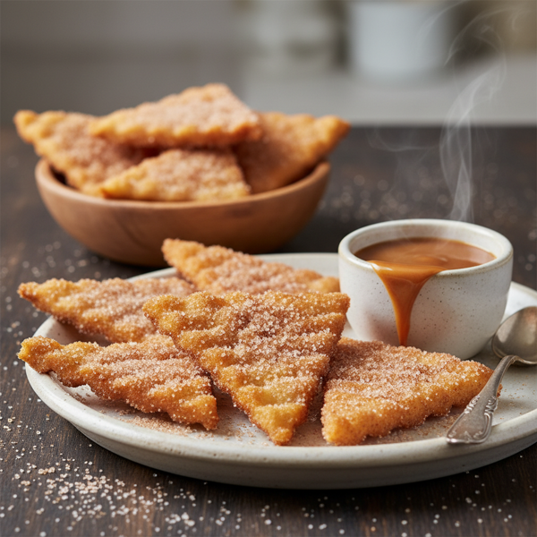 Crispy Cinnamon Sweet Tortilla Delights recipe