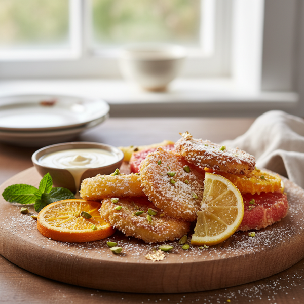 Crispy Citrus Delights recipe
