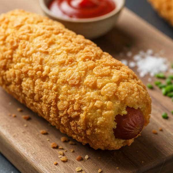Crispy Corn Dog Batter recipe