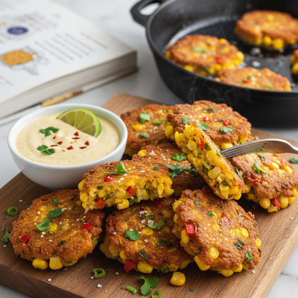 Crispy Corn Fritters recipe