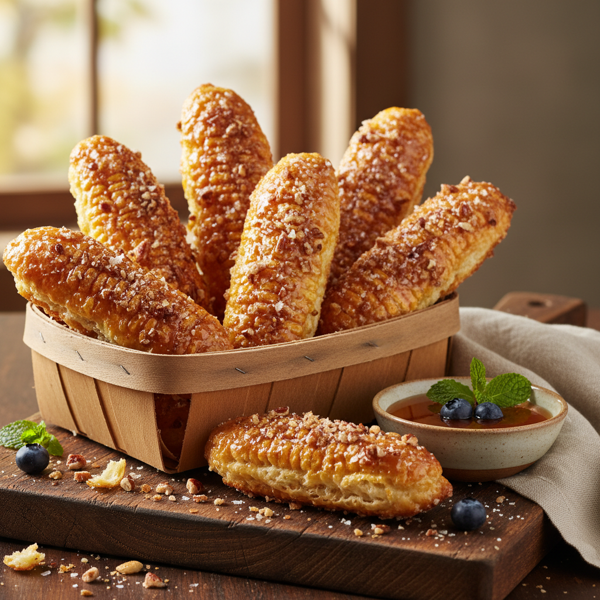 Crispy Cornstick Delights recipe