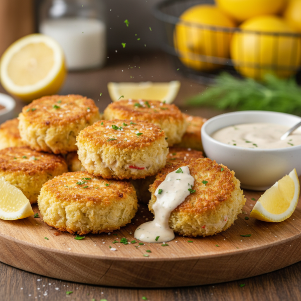 Crispy Crab Cake Bites recipe
