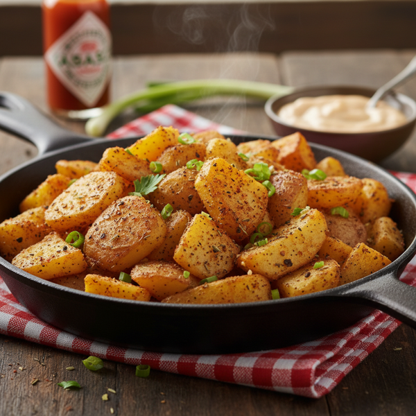Crispy Creole-Seasoned Home Fries recipe
