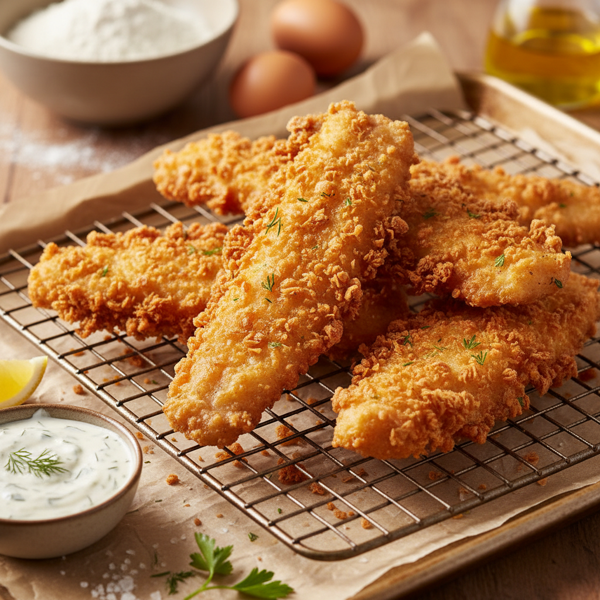 Crispy Fish Batter for Deep Frying recipe