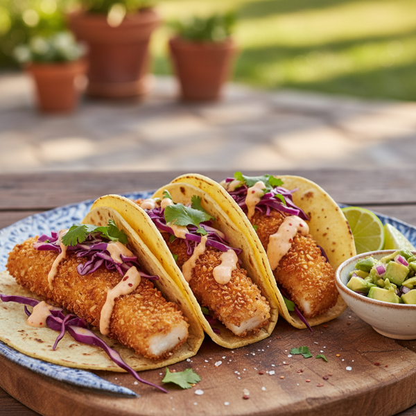 Crispy Fish Taco Delight recipe