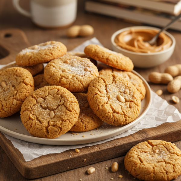 Crispy Flourless Peanut Butter Delights recipe