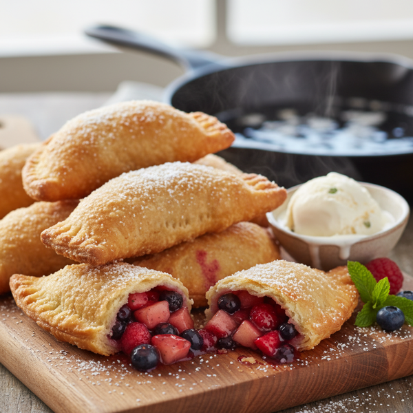 Crispy Fried Fruit Hand Pies recipe