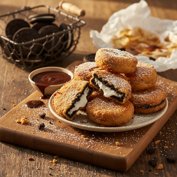 Crispy Fried Oreos recipe