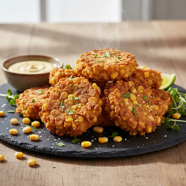 Crispy Frozen Sweet Corn Delight recipe