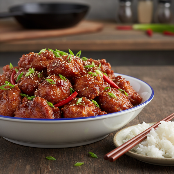 Crispy General Tso's Chicken Delight recipe