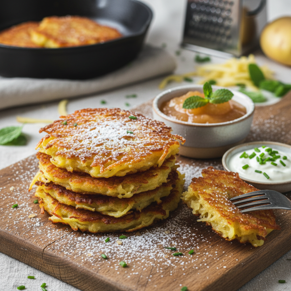 Crispy German Kartoffelpuffer recipe