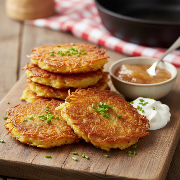 Crispy German Potato Pancakes recipe