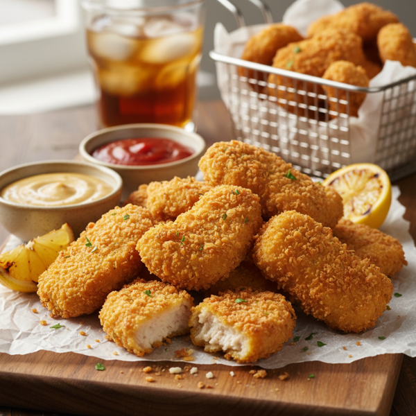 Crispy Gluten-Free Chicken Nuggets recipe