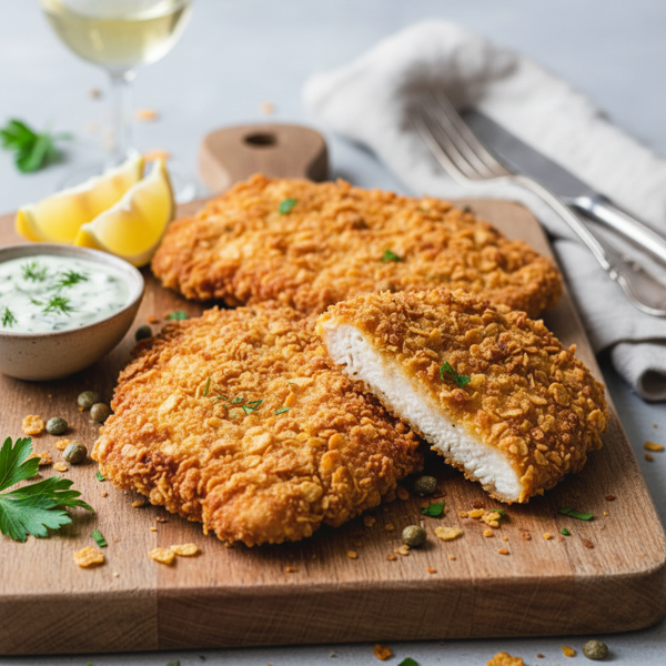 Crispy Gluten-Free Chicken Schnitzel recipe