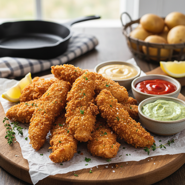 Crispy Gluten-Free Chicken Tenders recipe
