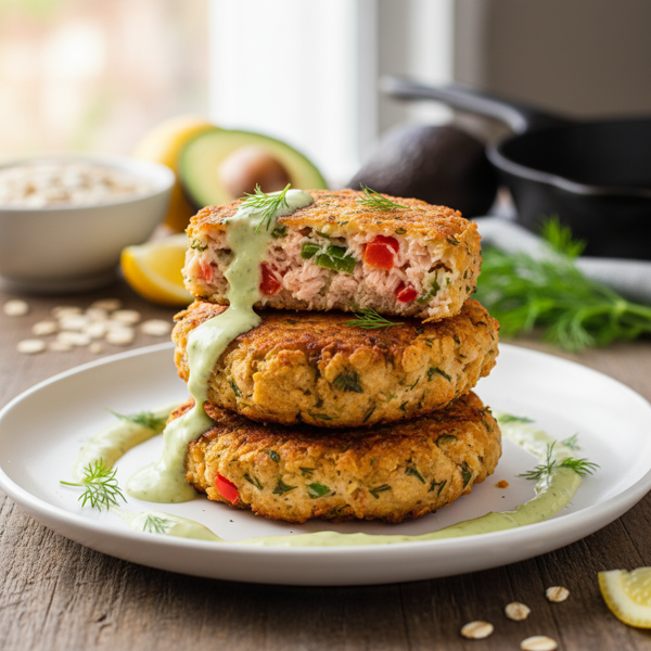 Crispy Gluten-Free Salmon Cakes recipe