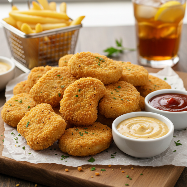 Crispy Golden Chicken Nuggets recipe
