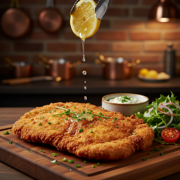 Crispy Golden Chicken Schnitzel recipe