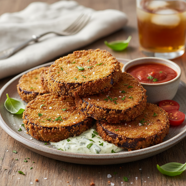 Crispy Golden Eggplant Delight recipe