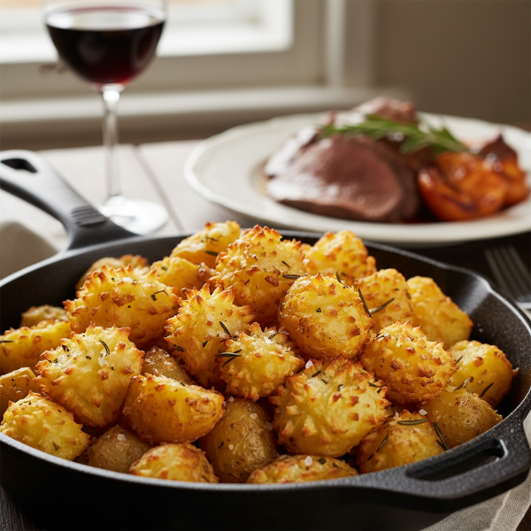 Crispy Golden English Roast Potatoes recipe