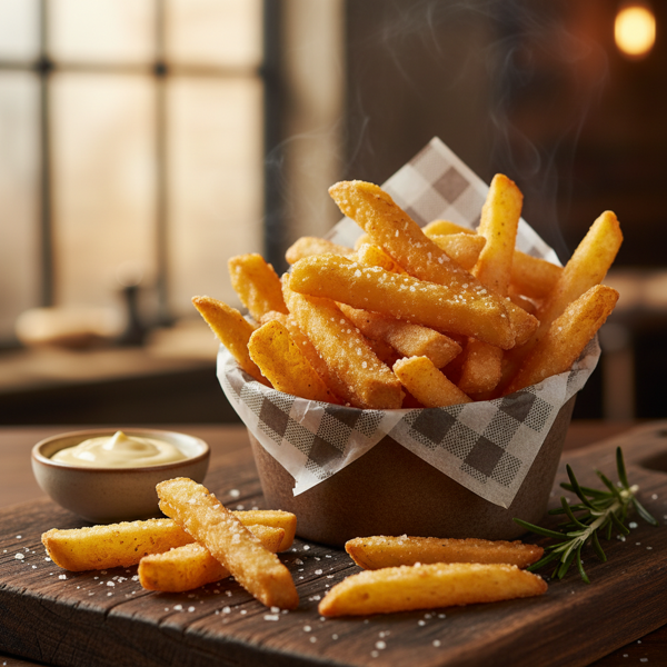 Crispy Golden French Fries recipe