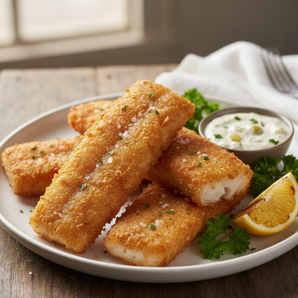 Crispy Golden Fried Cod recipe