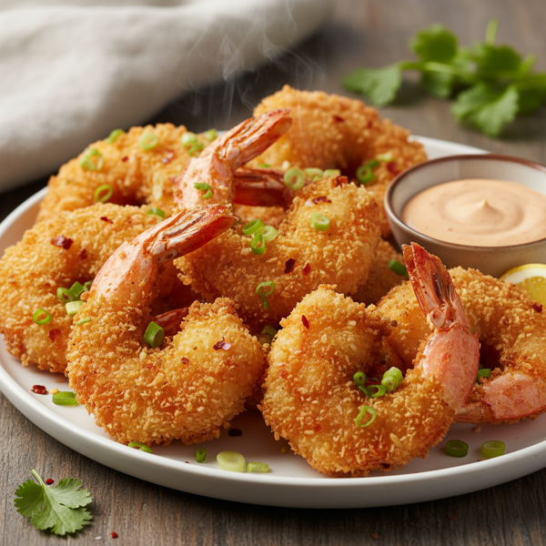 Crispy Golden Jumbo Shrimp Delight recipe