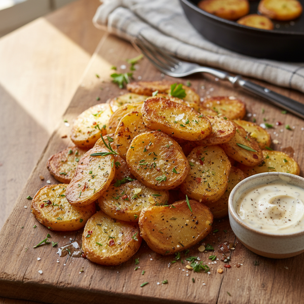 Crispy Gourmet Country Home Fries recipe