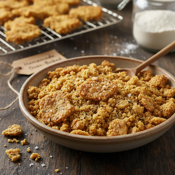 Crispy Homemade Oven-Baked Coating Mix recipe