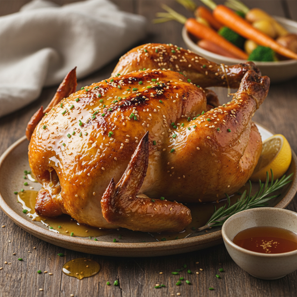 Crispy Honey-Glazed Chicken recipe