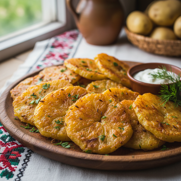 Crispy Hungarian Kartoffelschnitten recipe