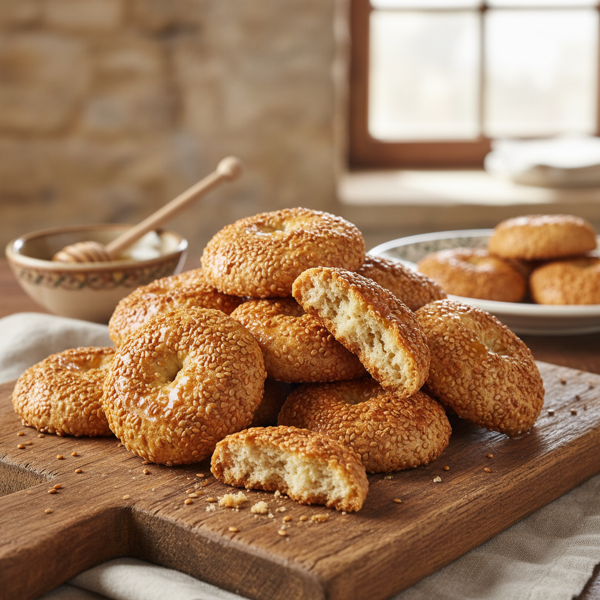 Crispy Italian Sesame Seed Cookies recipe
