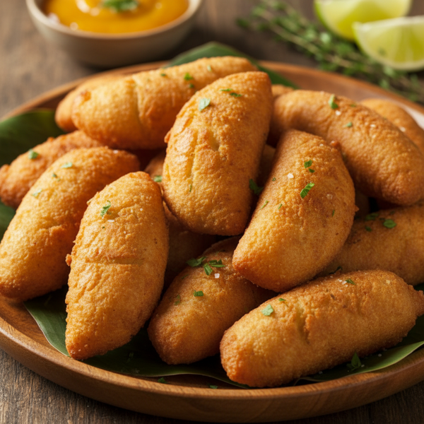 Crispy Jamaican Festival Dumplings recipe