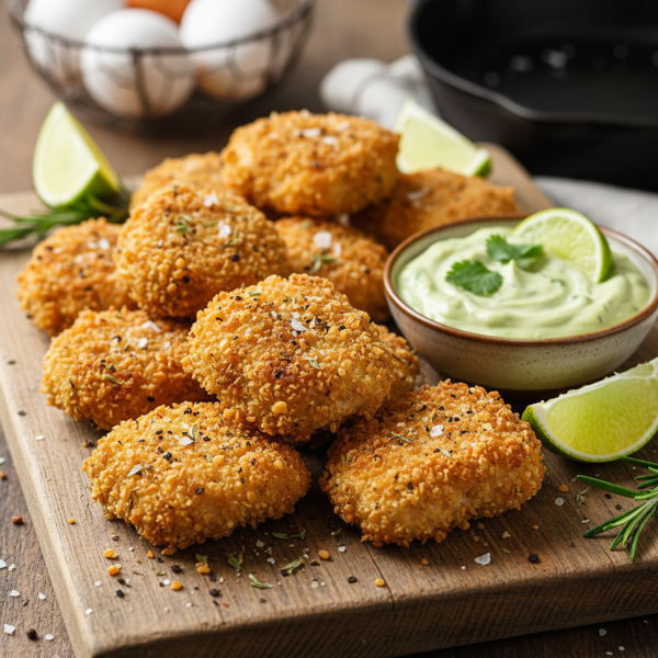 Crispy Keto Chicken Bites recipe