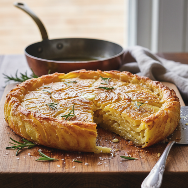 Crispy Layered Potato Galette recipe