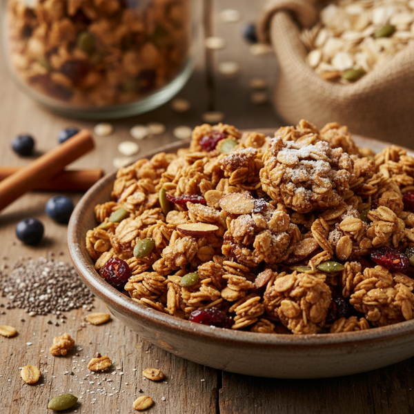 Crispy Low-Calorie Granola Mix recipe