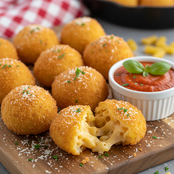 Crispy Macaroni and Cheese Bites recipe
