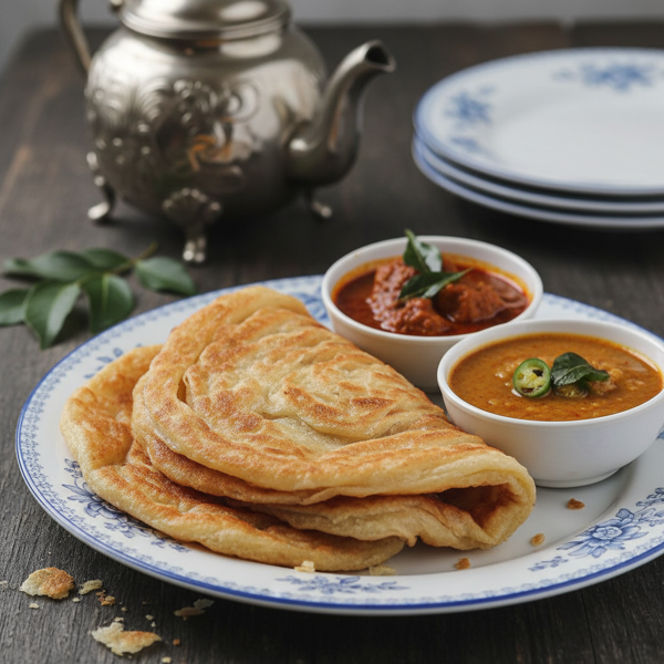Crispy Malaysian Roti Canai recipe