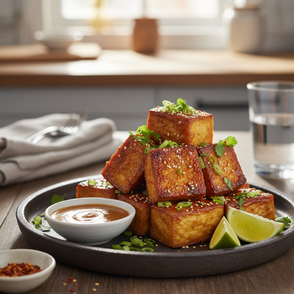 Crispy Marinated Tofu Delight recipe