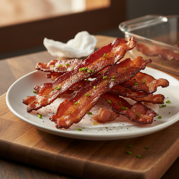 Crispy Microwave Bacon Delight recipe
