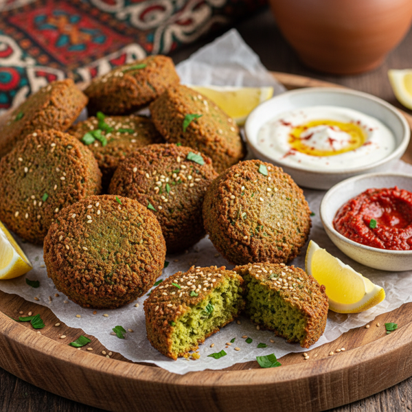 Crispy Middle-Eastern Falafel Bites recipe