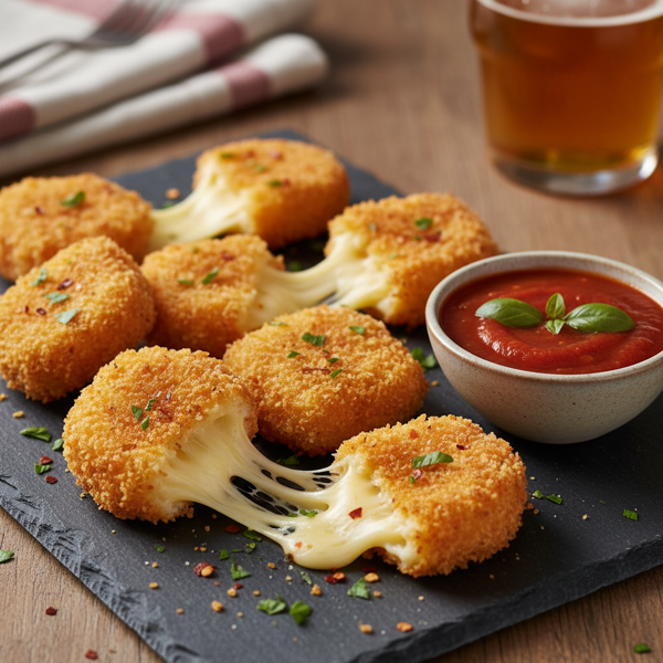 Crispy Monterey Jack Cheese Bites recipe