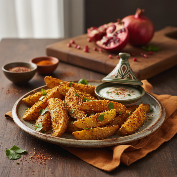 Crispy Moroccan-Inspired Spiced Potatoes recipe