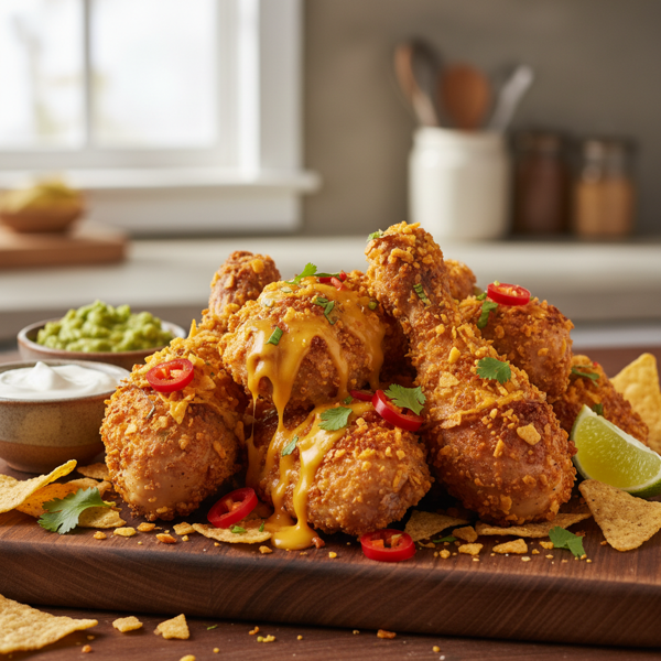 Crispy Nacho Cheese Chicken recipe