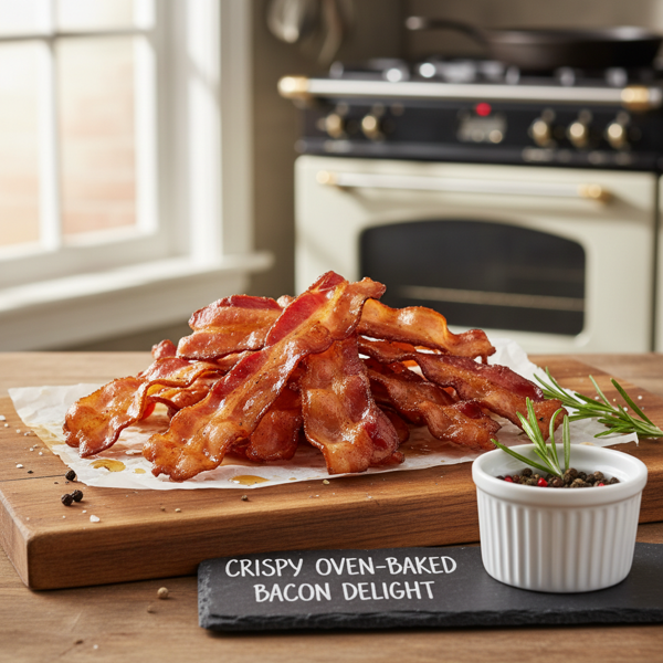 Crispy Oven-Baked Bacon Delight recipe