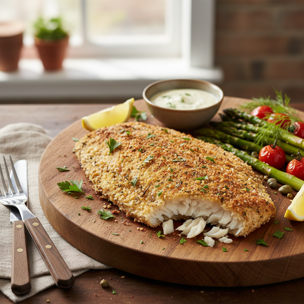 Crispy Oven-Baked Tilapia recipe