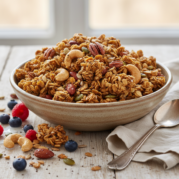 Crispy Paleo Nut & Seed Granola recipe
