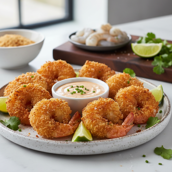 Crispy Panko-Crusted Shrimp recipe