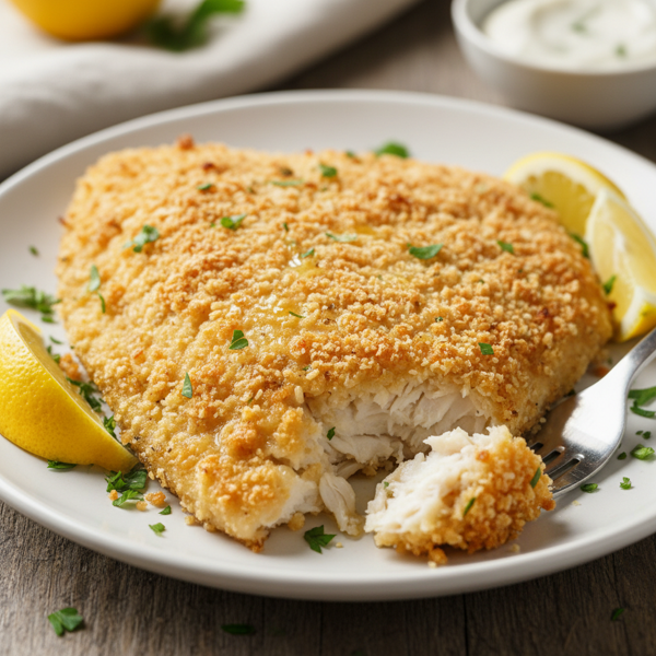 Crispy Parmesan-Crusted Tilapia recipe